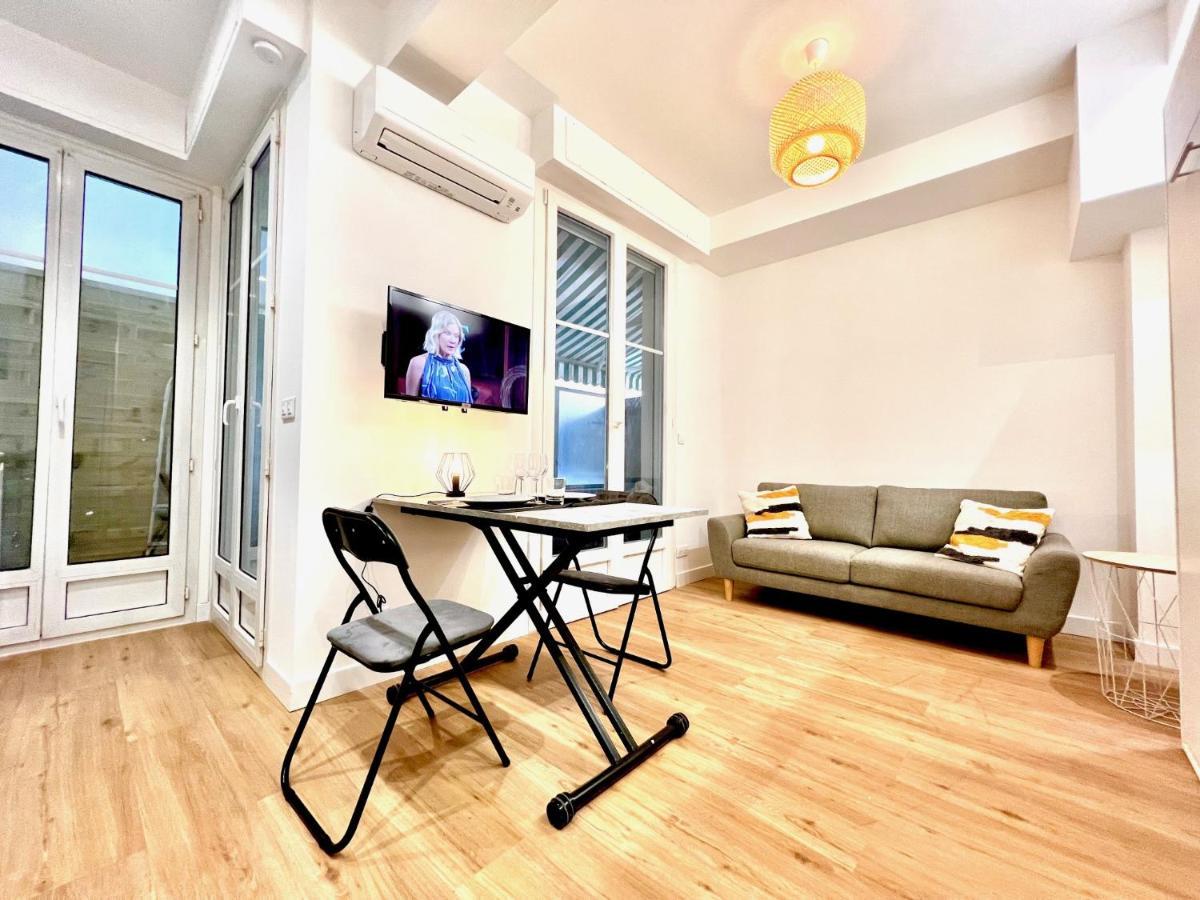 Aparthotel Riviera Superbe Studio Terrasse 100M Promenade Des Anglais Carre D'Or Terrasse Meyerbeer Nizza Kültér fotó