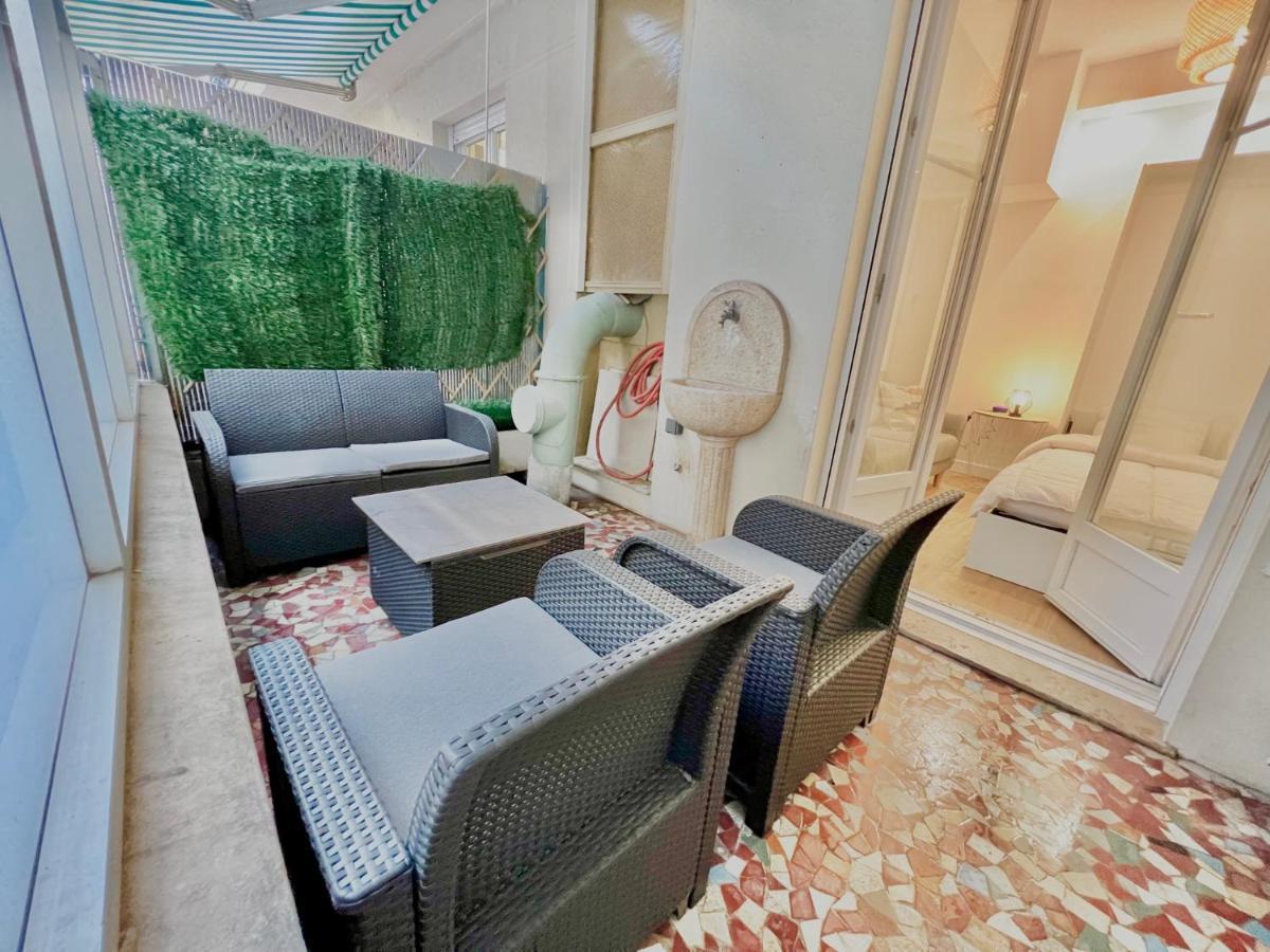 Aparthotel Riviera Superbe Studio Terrasse 100M Promenade Des Anglais Carre D'Or Terrasse Meyerbeer Nizza Kültér fotó